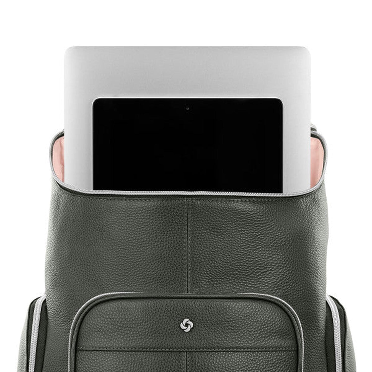 Samsonite Mobile Solutions Leather Deluxe Backpack