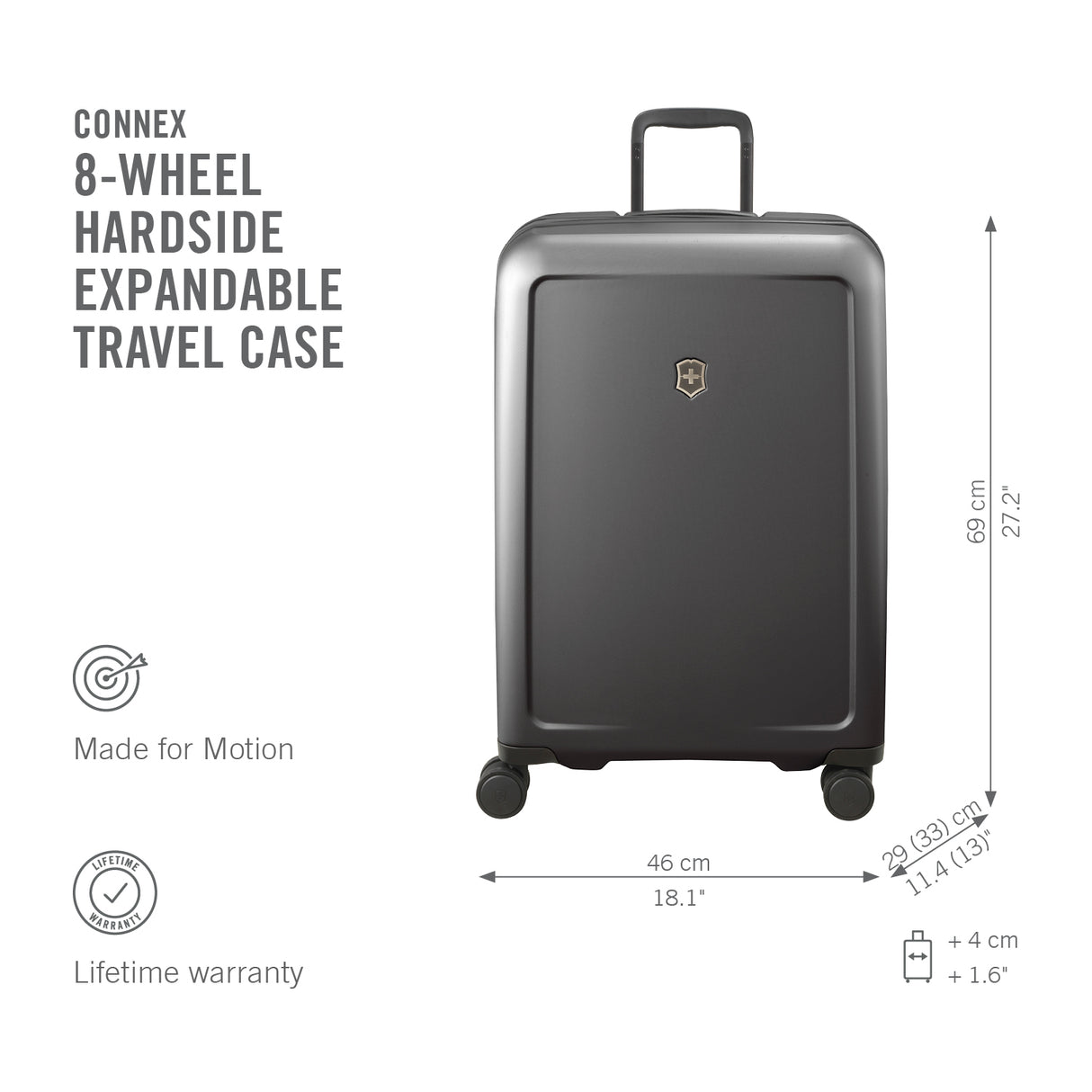 Victorinox Connex Medium Hardside Upright