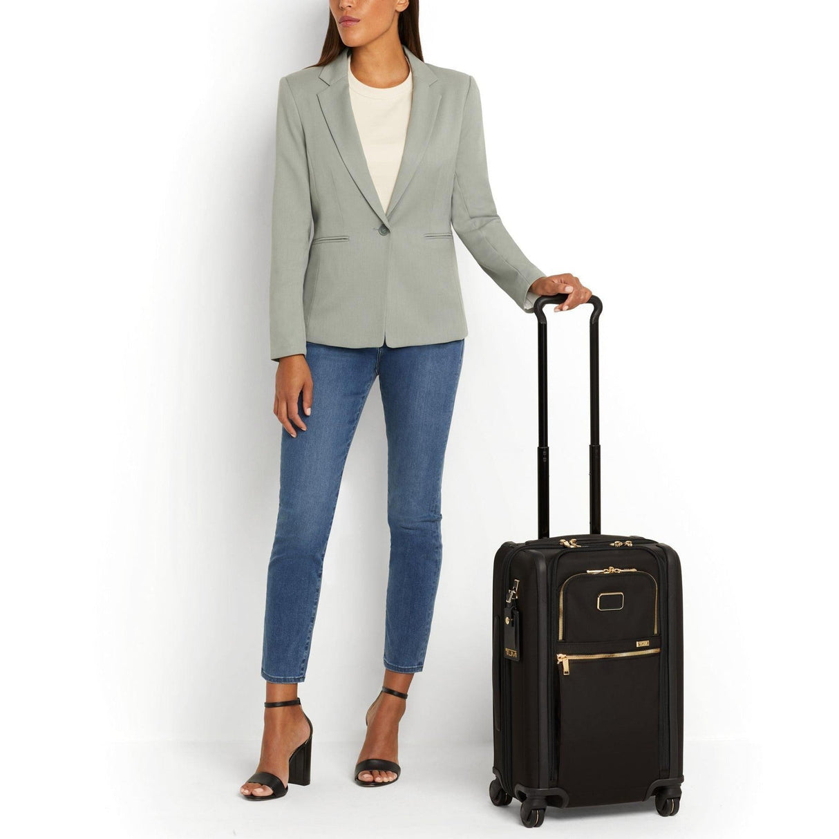 TUMI Alpha 3 International Dual Access 4 Wheel Carry-On