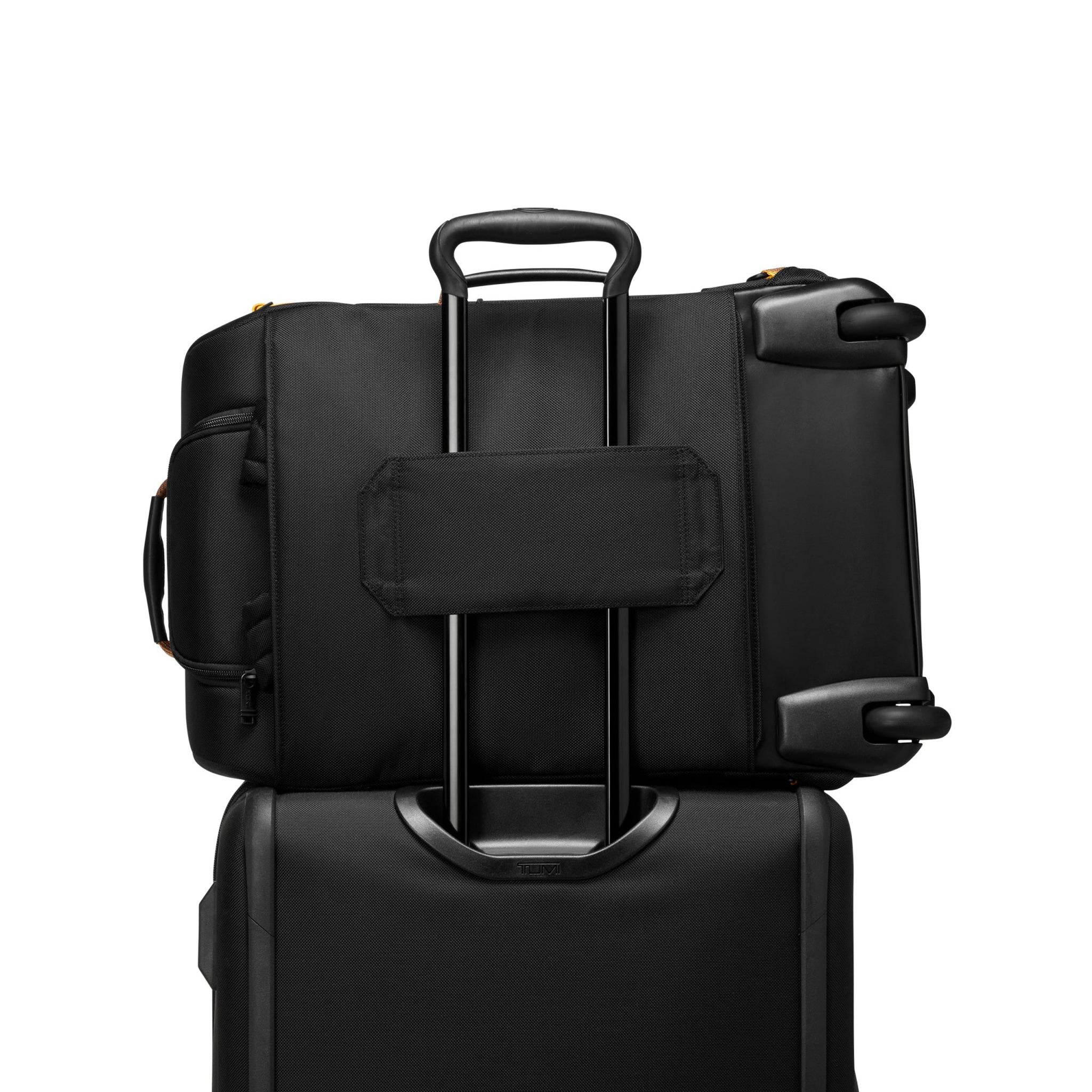 TUMI Alpha Bravo International 2 Wheel Duffel Backpack Carry On