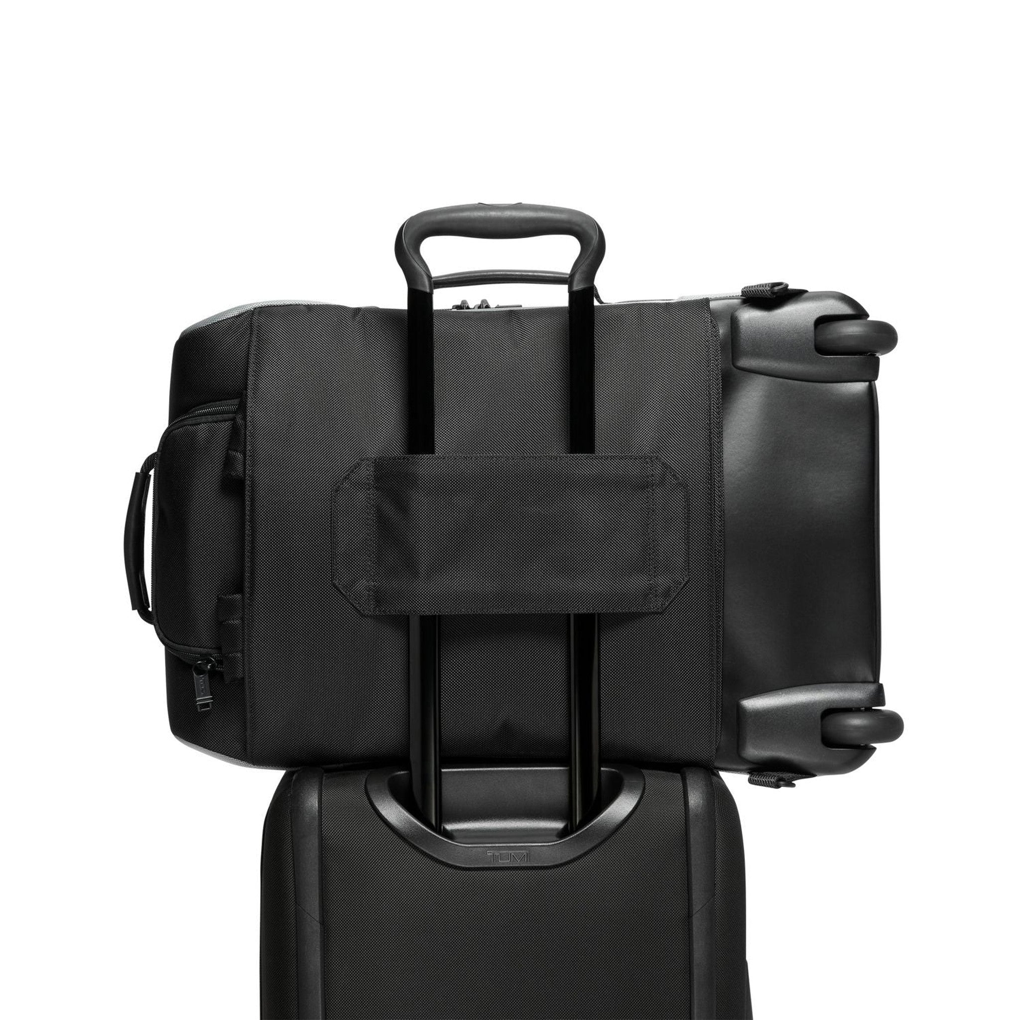 TUMI Alpha Bravo International 2 Wheel Duffel Backpack Carry On