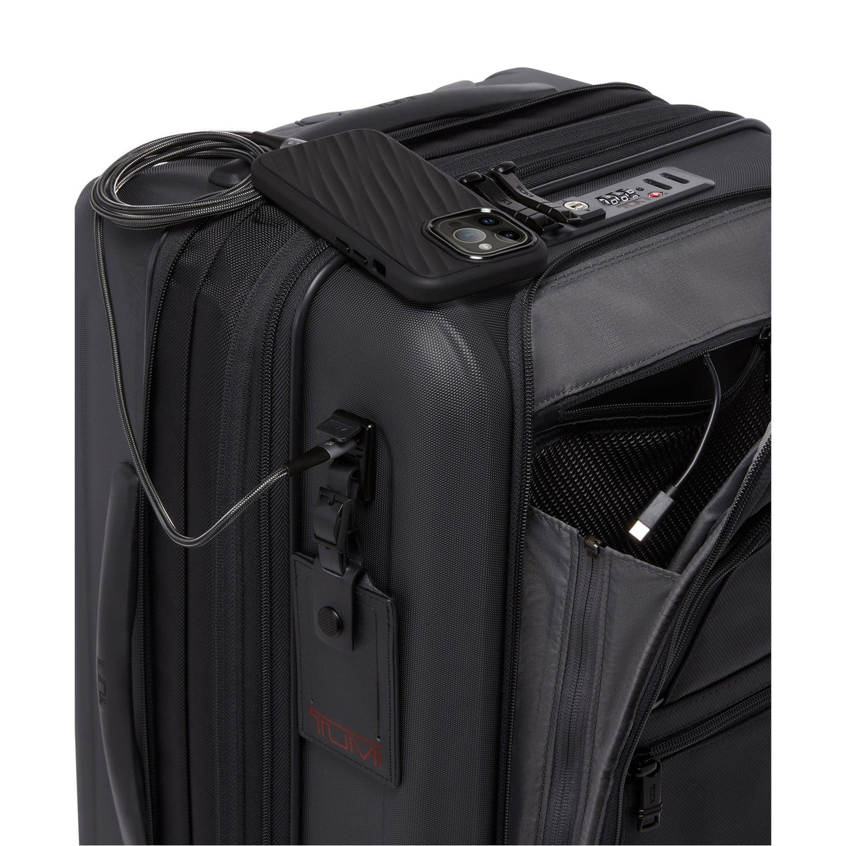 TUMI Alpha Hybrid International Expandable 4 Wheeled Carry-On
