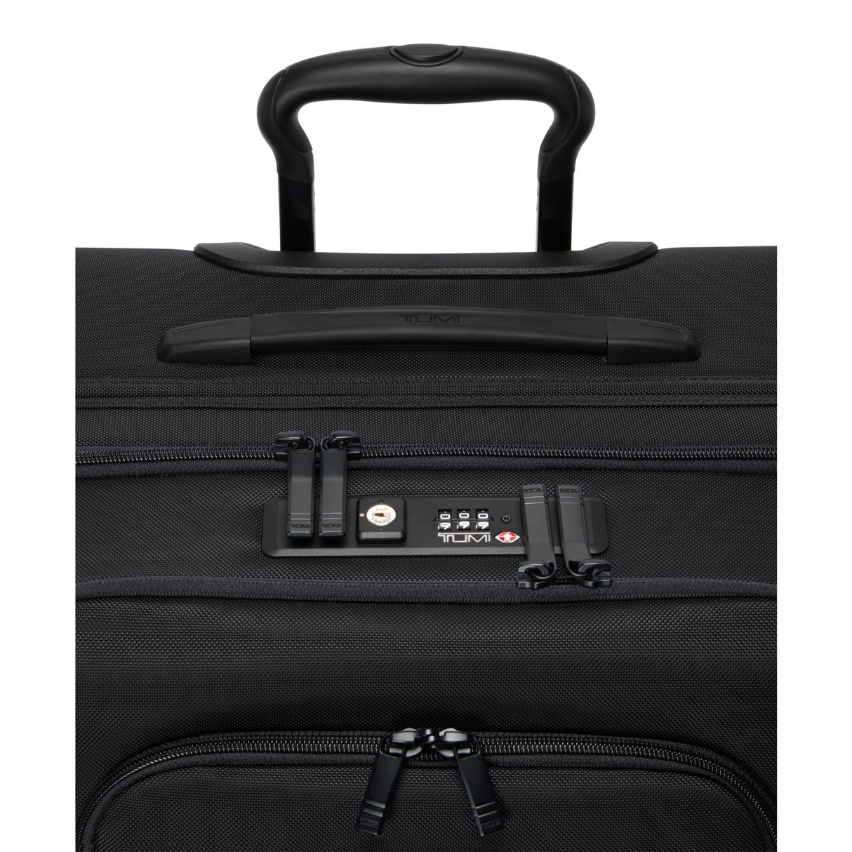 TUMI Alpha Medium Dual Access Expandable Checked