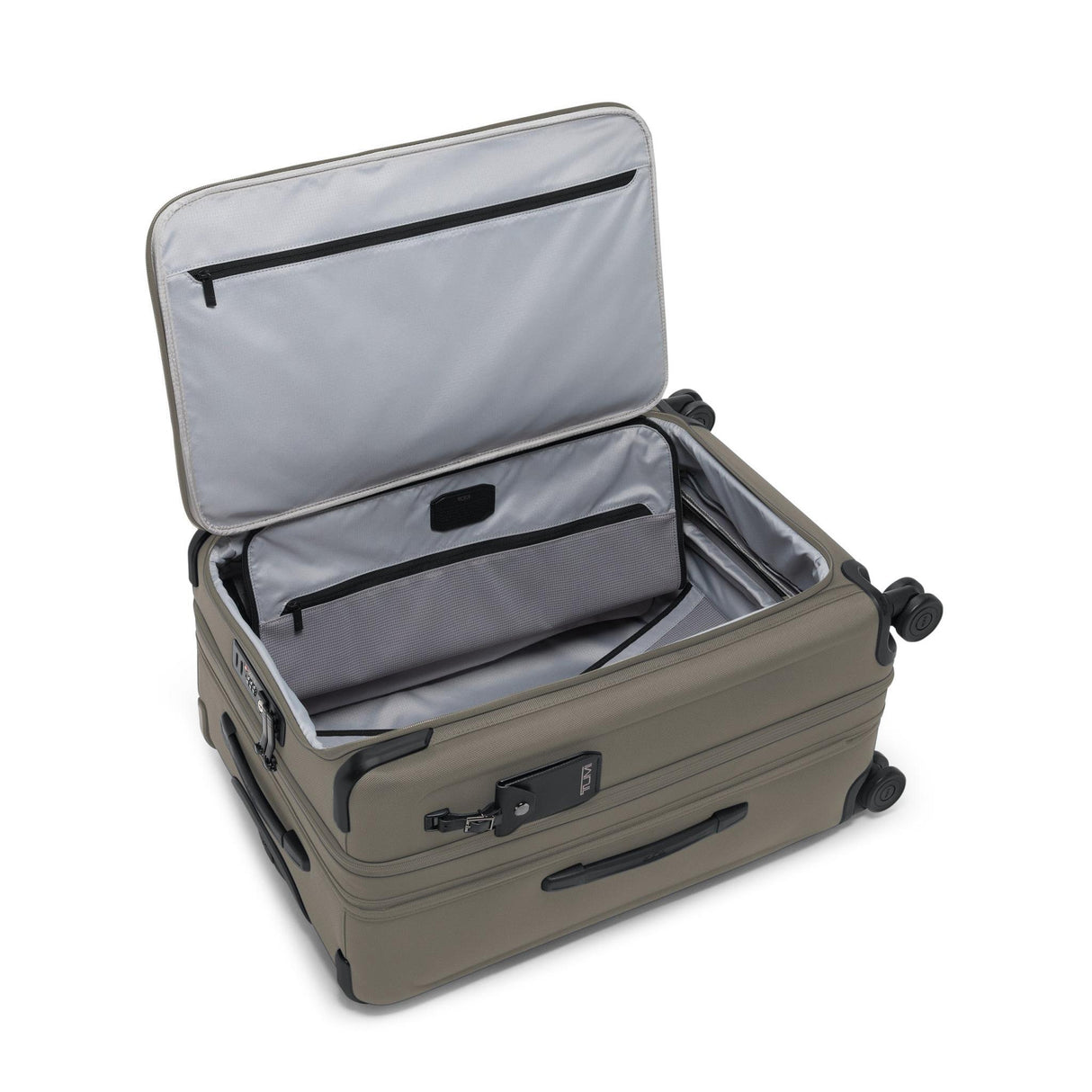 TUMI Alpha Medium Dual Access Expandable Checked