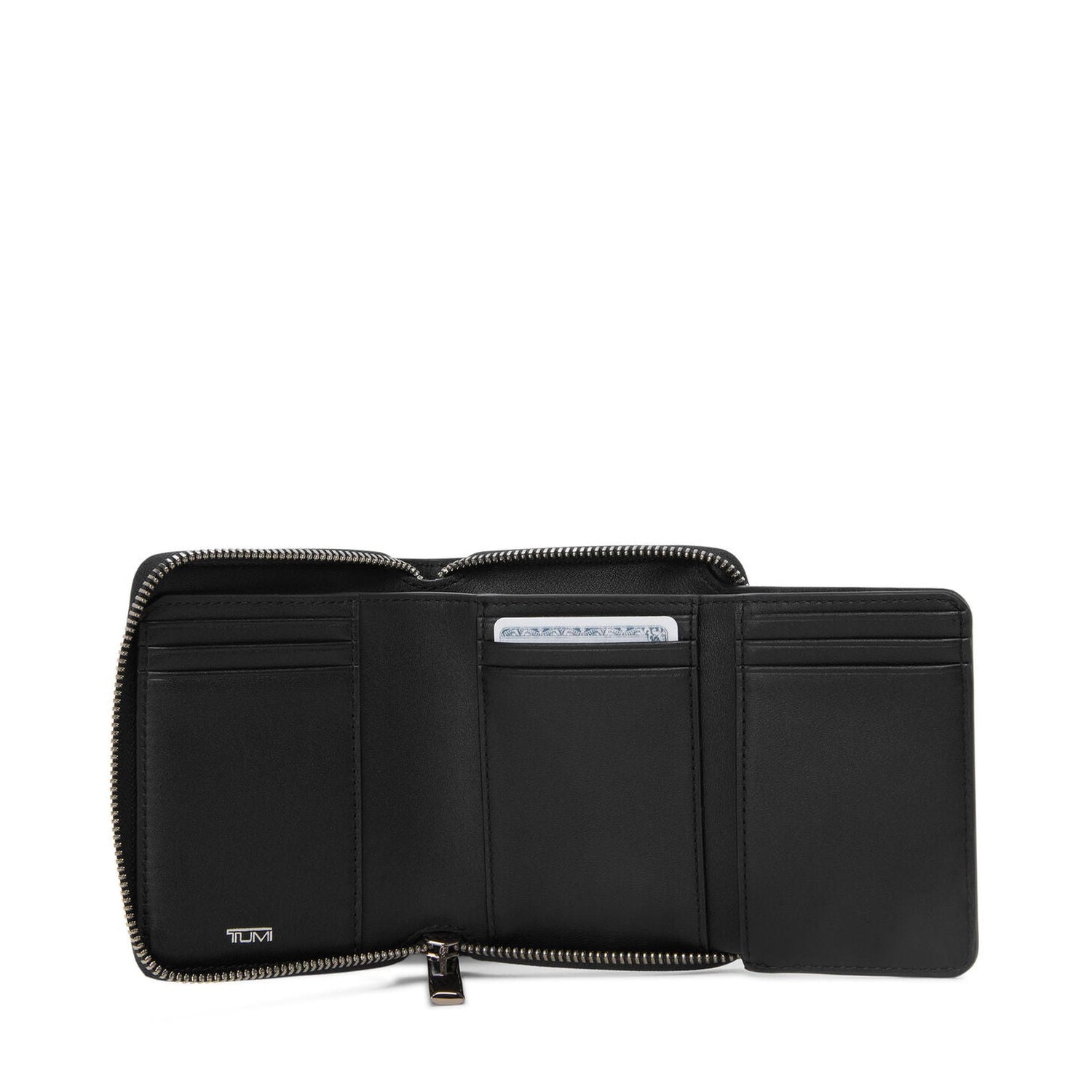 TUMI Belden SLG Tri Fold Zip Around Wallet