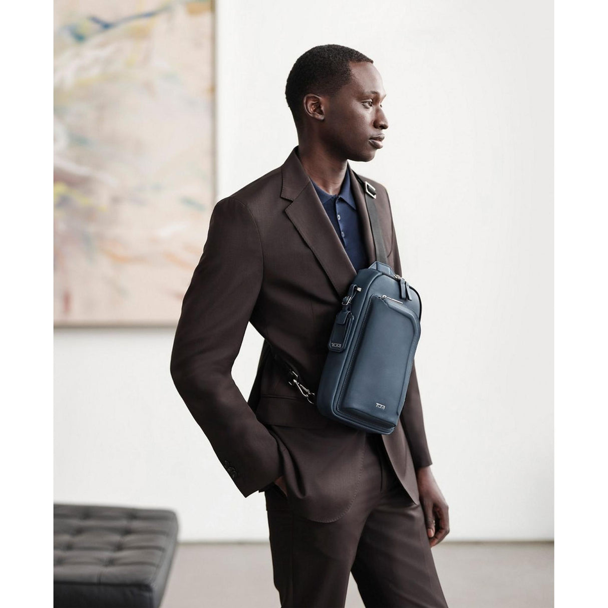 TUMI Harrison Gregory Leather Sling