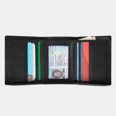 Travelon RFID Blocking Leather Trifold Wallet