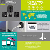 Travelon Universal Adaptor Plug - Black