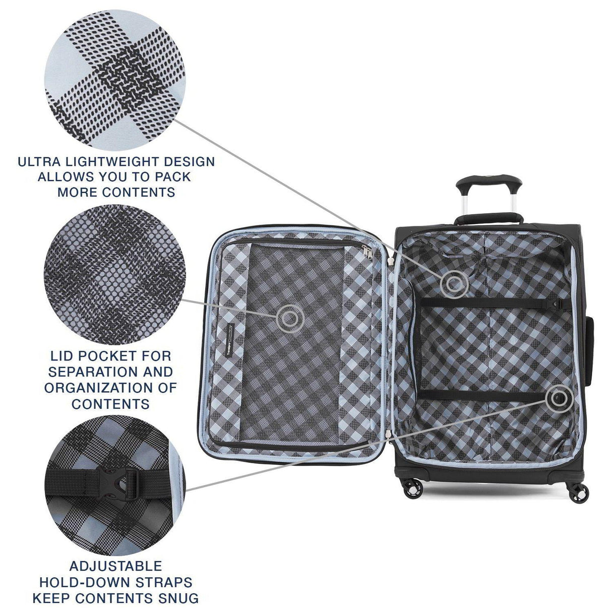 Travelpro Maxlite 5 Lightweight 25" Expandable Spinner