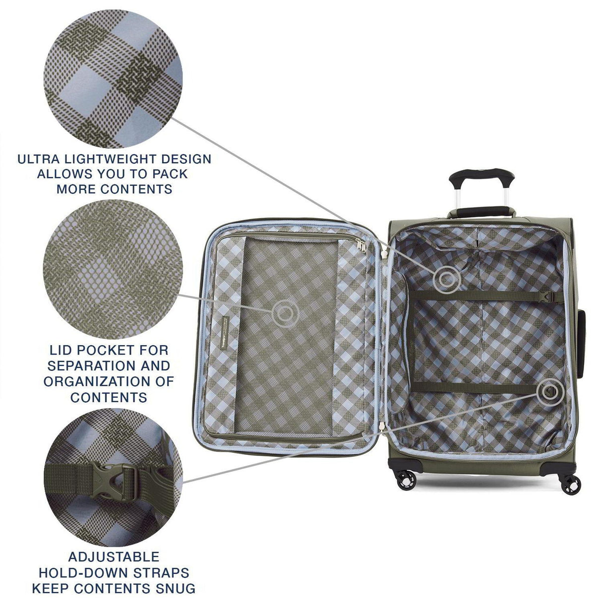 Travelpro Maxlite 5 Lightweight 25" Expandable Spinner