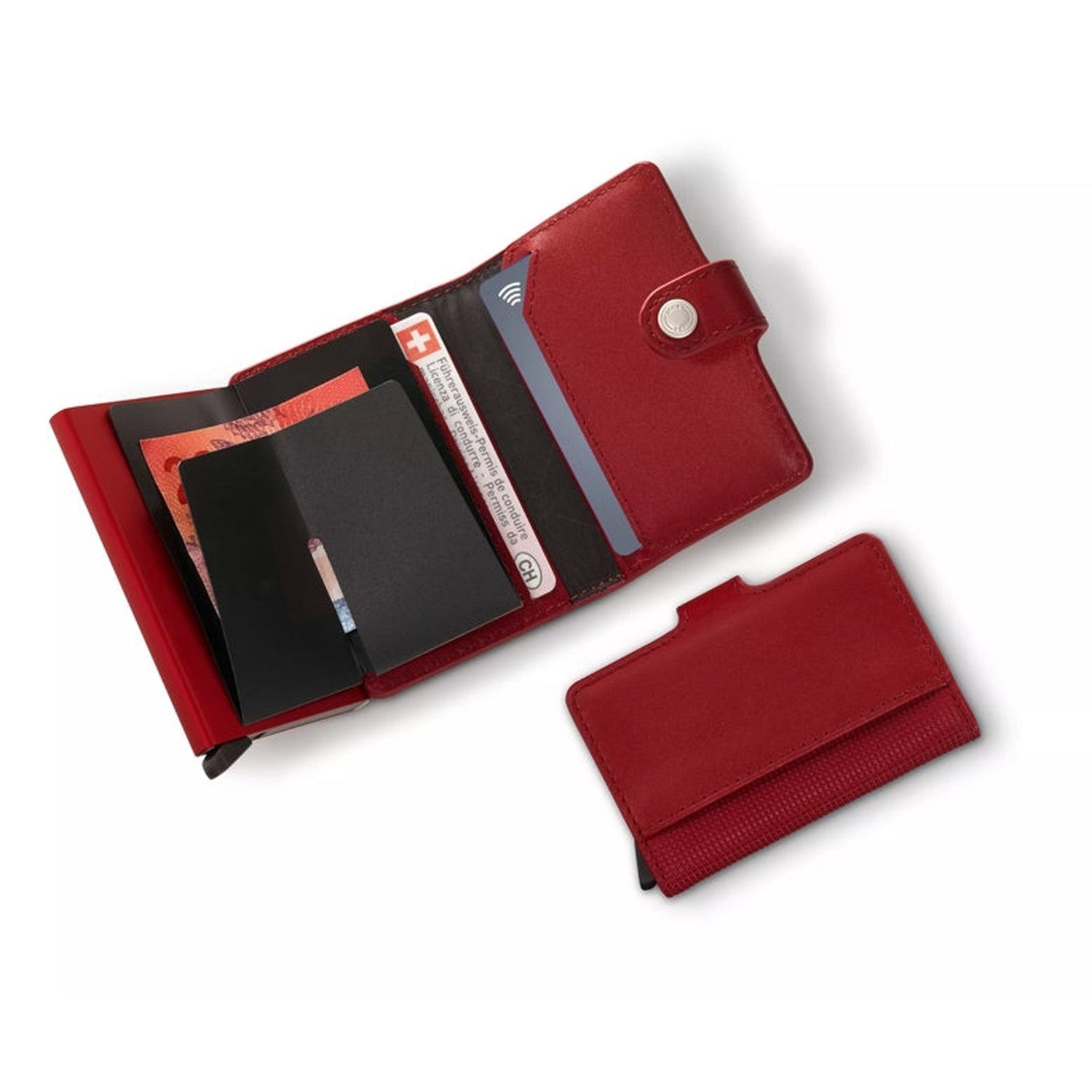 Victorinox Altius Secrid Leather Card Wallet