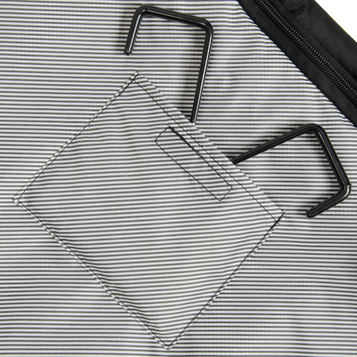 Wally Bags Solutions 45-inch Premium Garment Bag with Shoulder Strap and Multiple Pockets