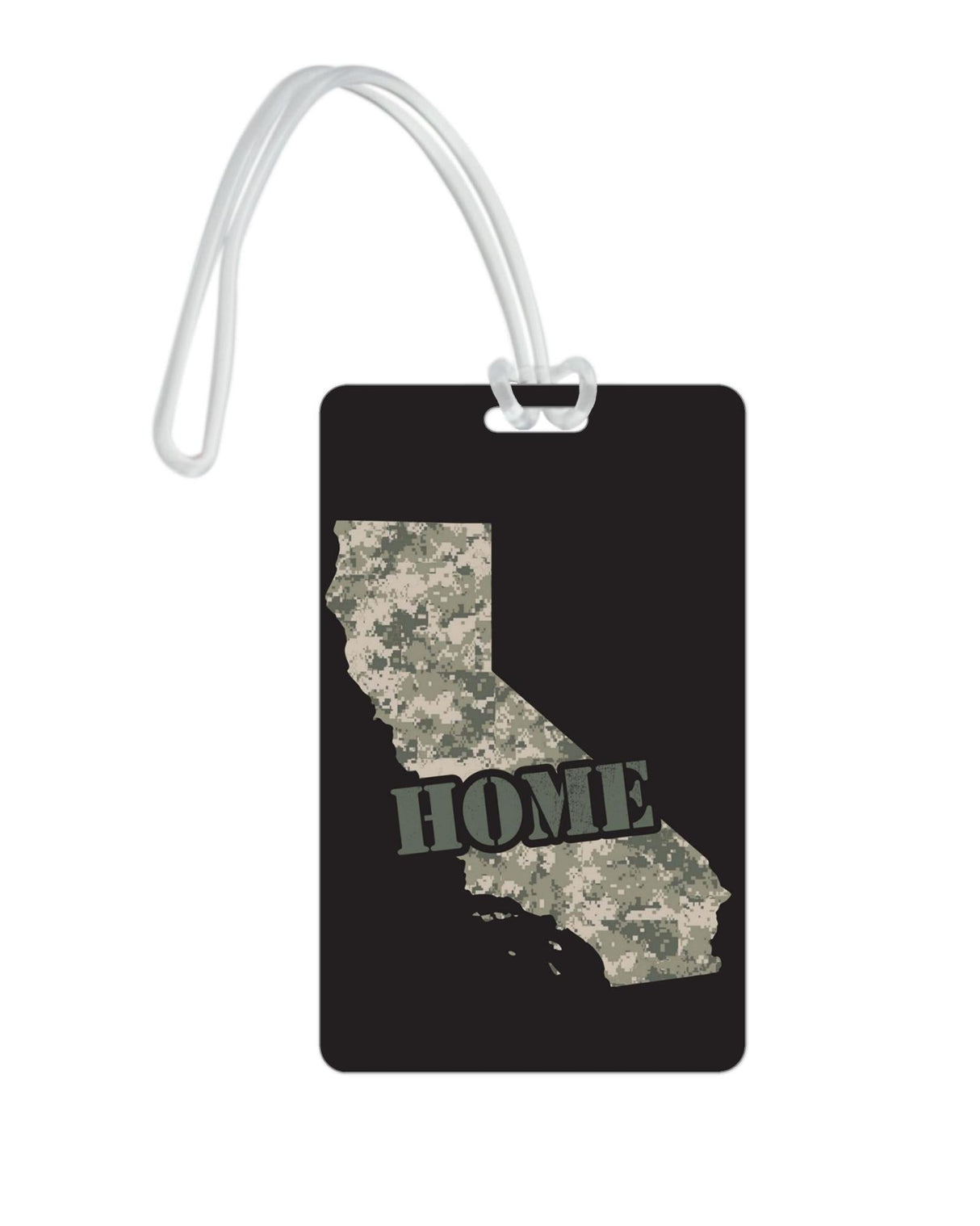 612 My Home State California Luggage Tag-Luggage Pros