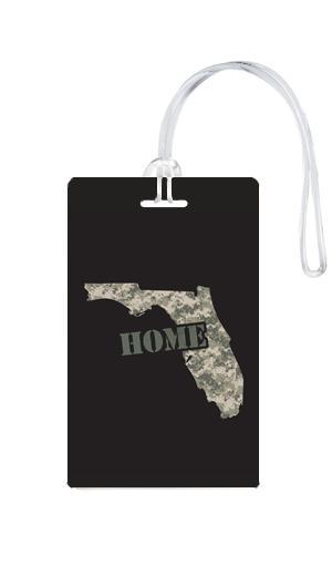 612 My Home State Florida Luggage Tag-Luggage Pros