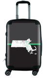 612 My Home State Massachusetts 24" Checked Bag