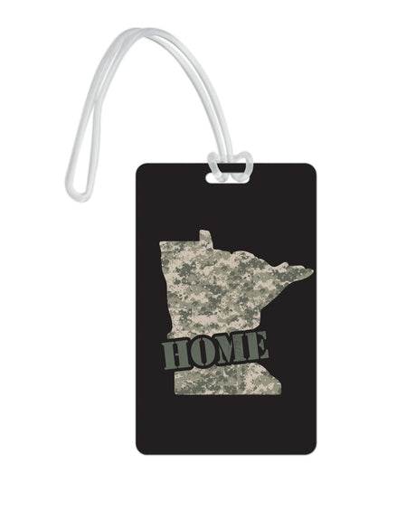 612 My Home State Minnesota Luggage Tag-Luggage Pros