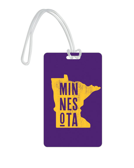 612 My Home State Minnesota Luggage Tag-Luggage Pros