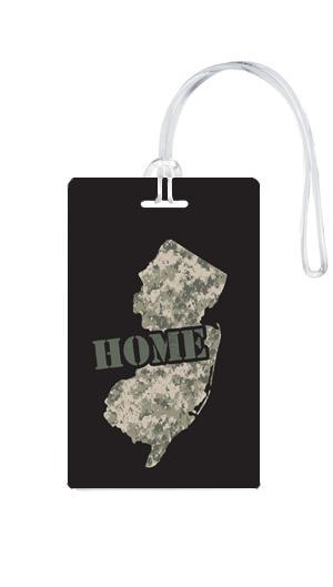 612 My Home State New Jersey Luggage Tag-Luggage Pros