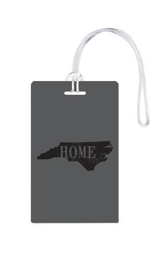 612 My Home State North Carolina Luggage Tag-Luggage Pros