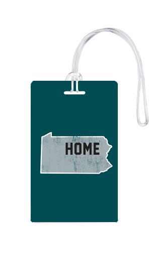 612 My Home State Pennsylvania Luggage Tag-Luggage Pros