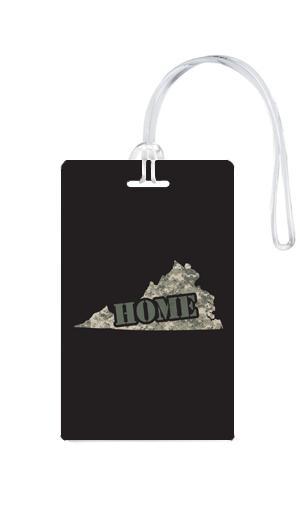 612 My Home State Virginia Luggage Tag