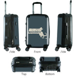 612 My Home State Massachusetts 24" Checked Bag