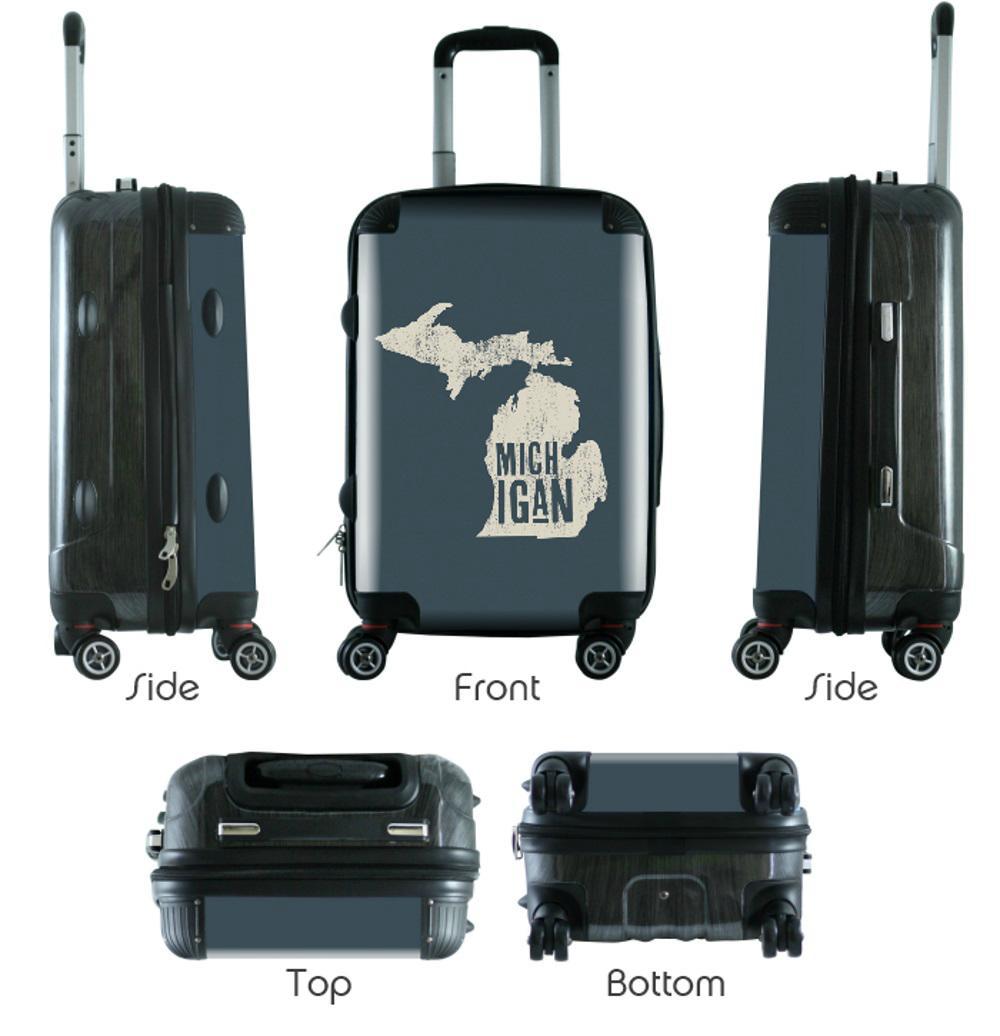 612 My Home State Michigan 20" Carry-On