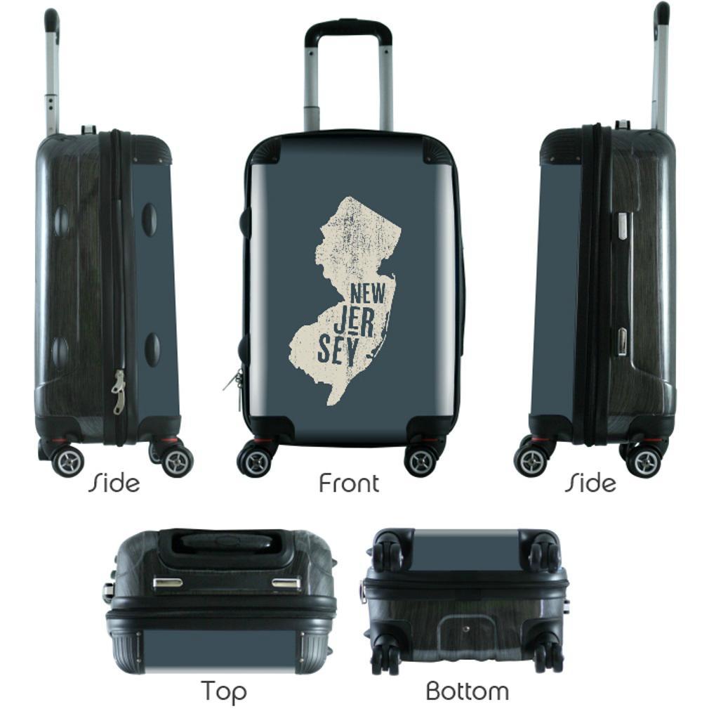 612 My Home State New Jersey 20" Carry-On