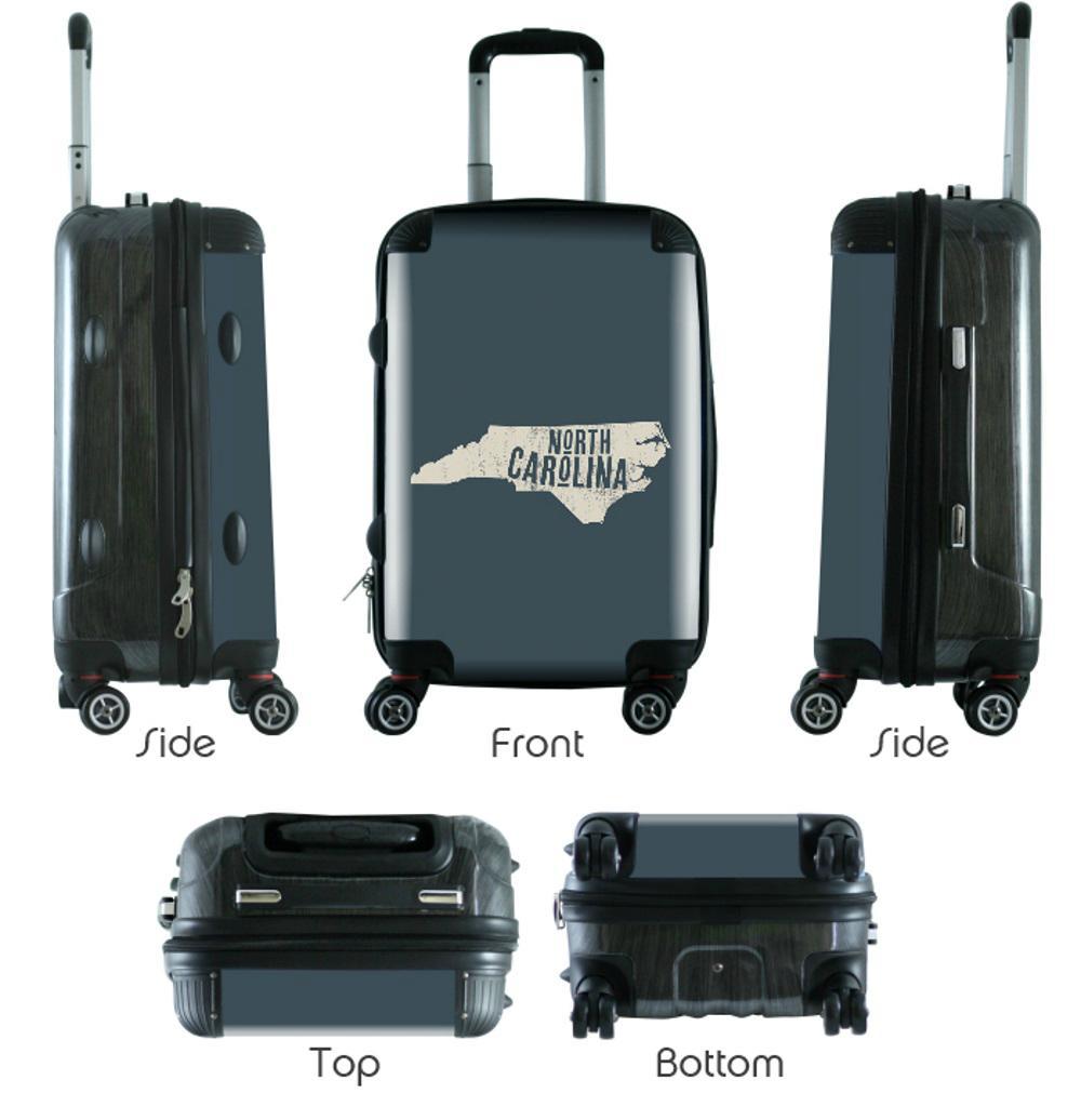 612 My Home State North Carolina 20" Carry-On