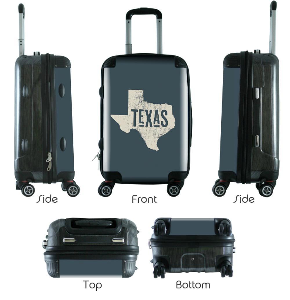 612 My Home State Texas 20" Carry-On