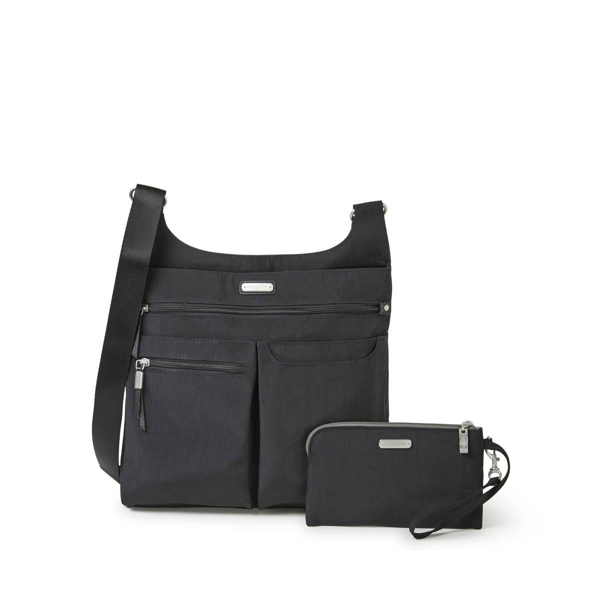 Baggallini New Classic Collection On Track Zip Crossbody