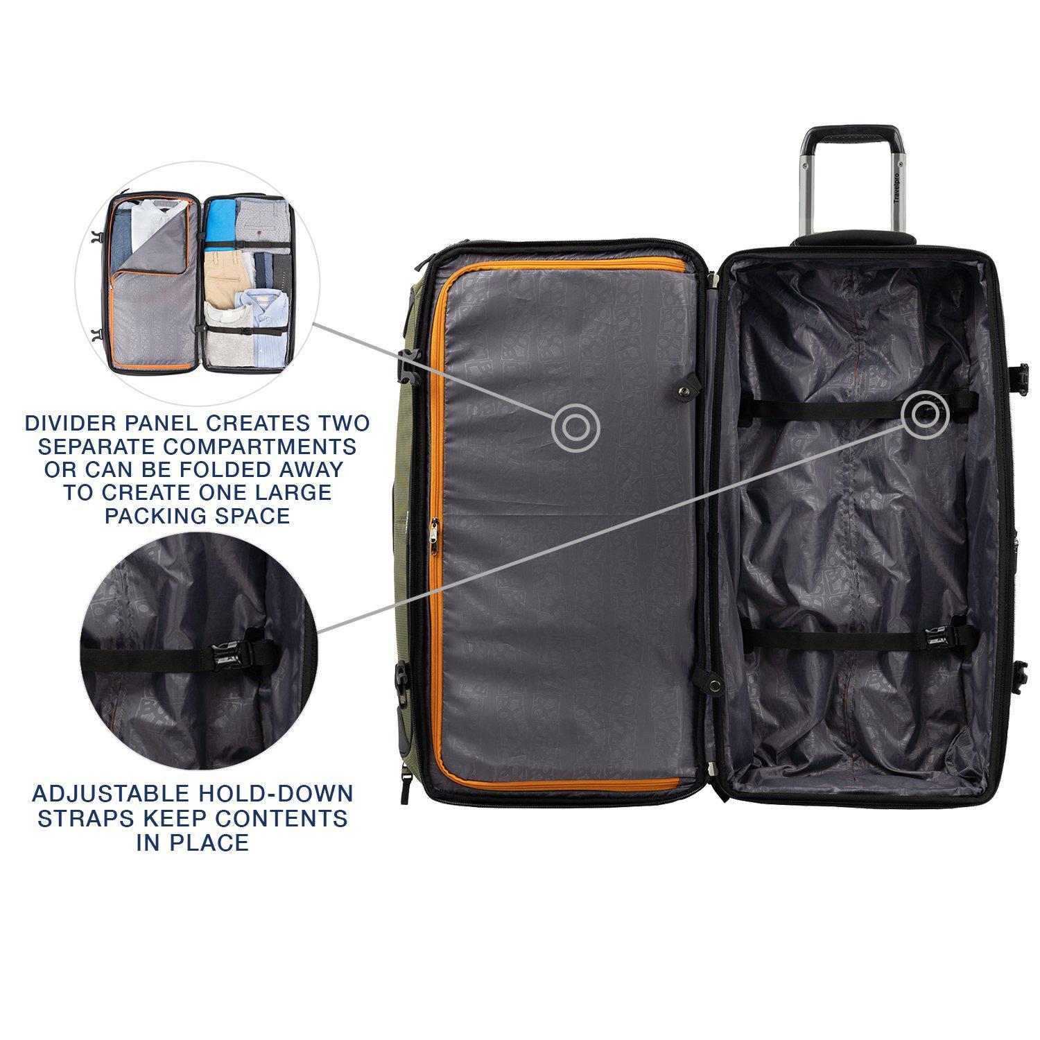 Bold by Travelpro 30" Drop Bottom Rolling Duffel
