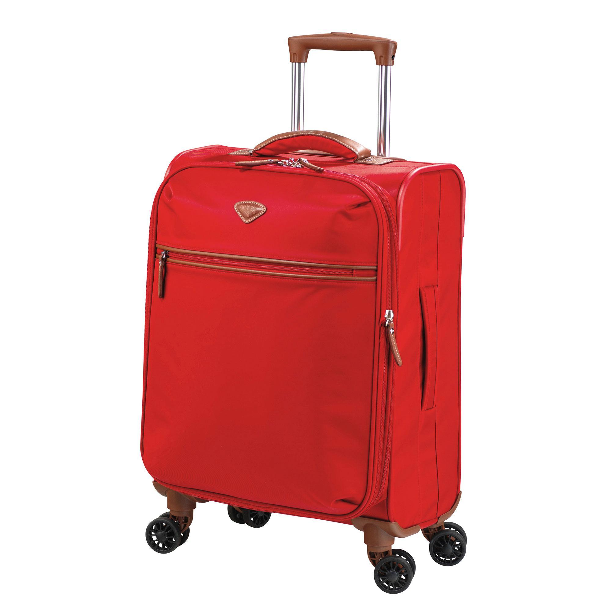 Jump Paris Nice Expandable Carry-On Dual Spinner Suitcase