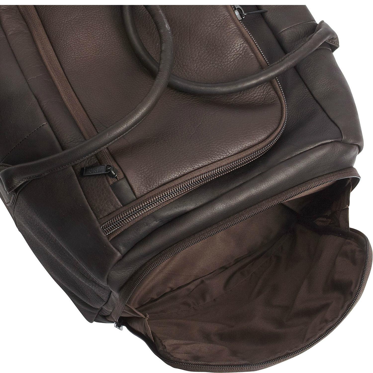 20 Wheeled Duffel Bag in Colombian Leather