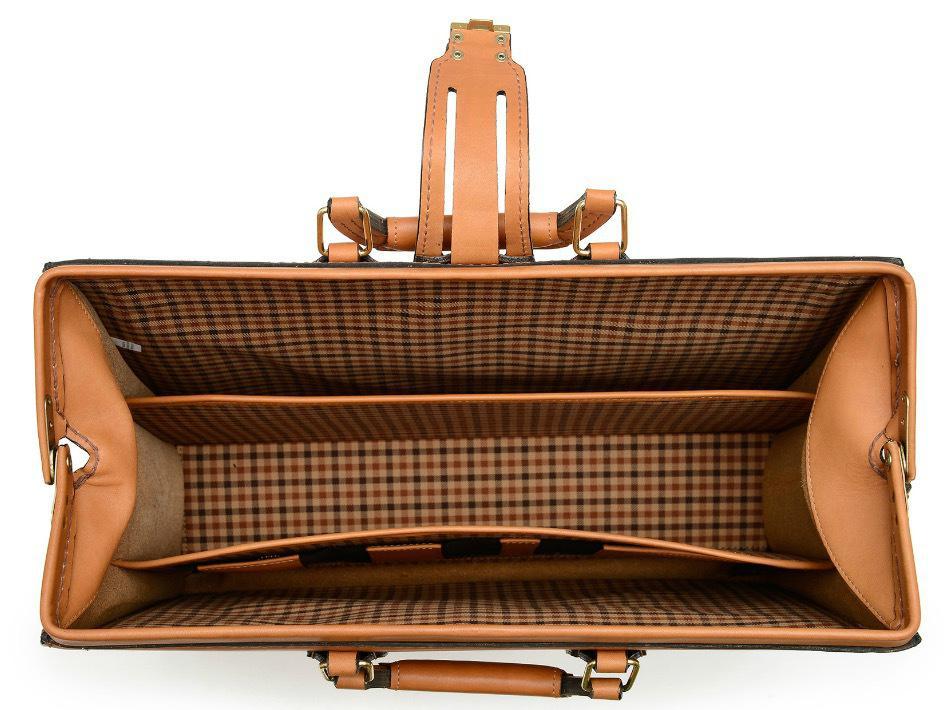 Belting sale leather briefcase