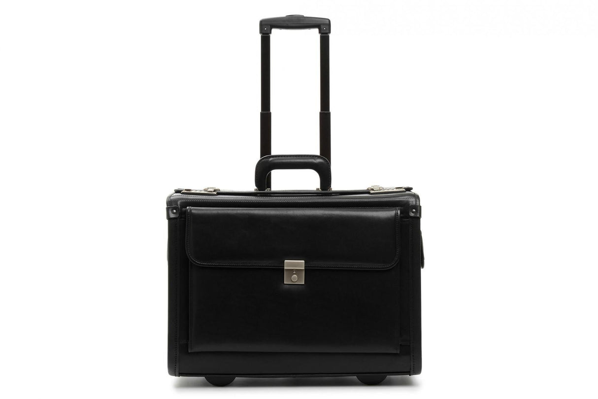 Korchmar Classics MobileMax Leather Wheeled Catalog Case