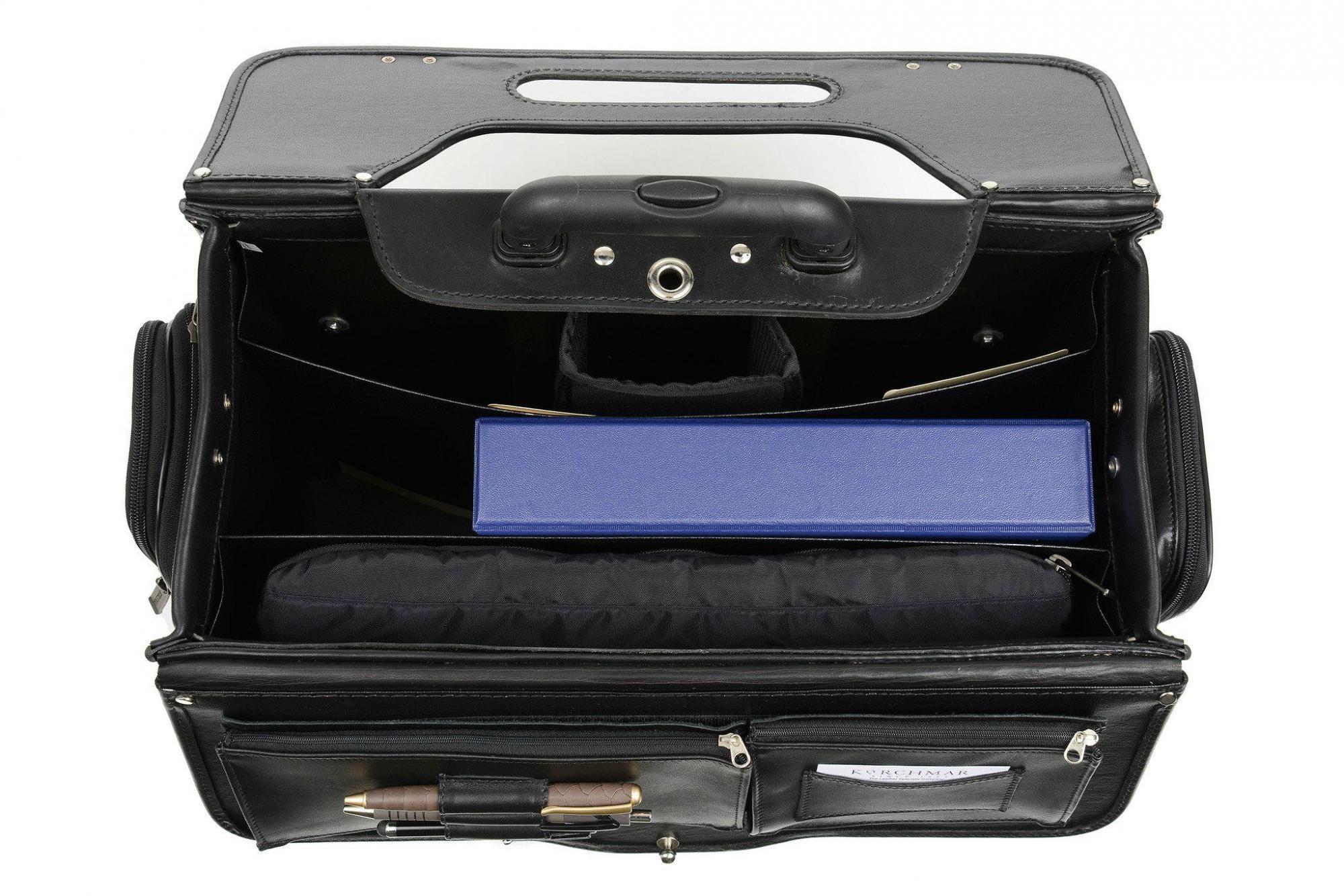 Korchmar Counselor Rolling Catalog Case Luggage Pros