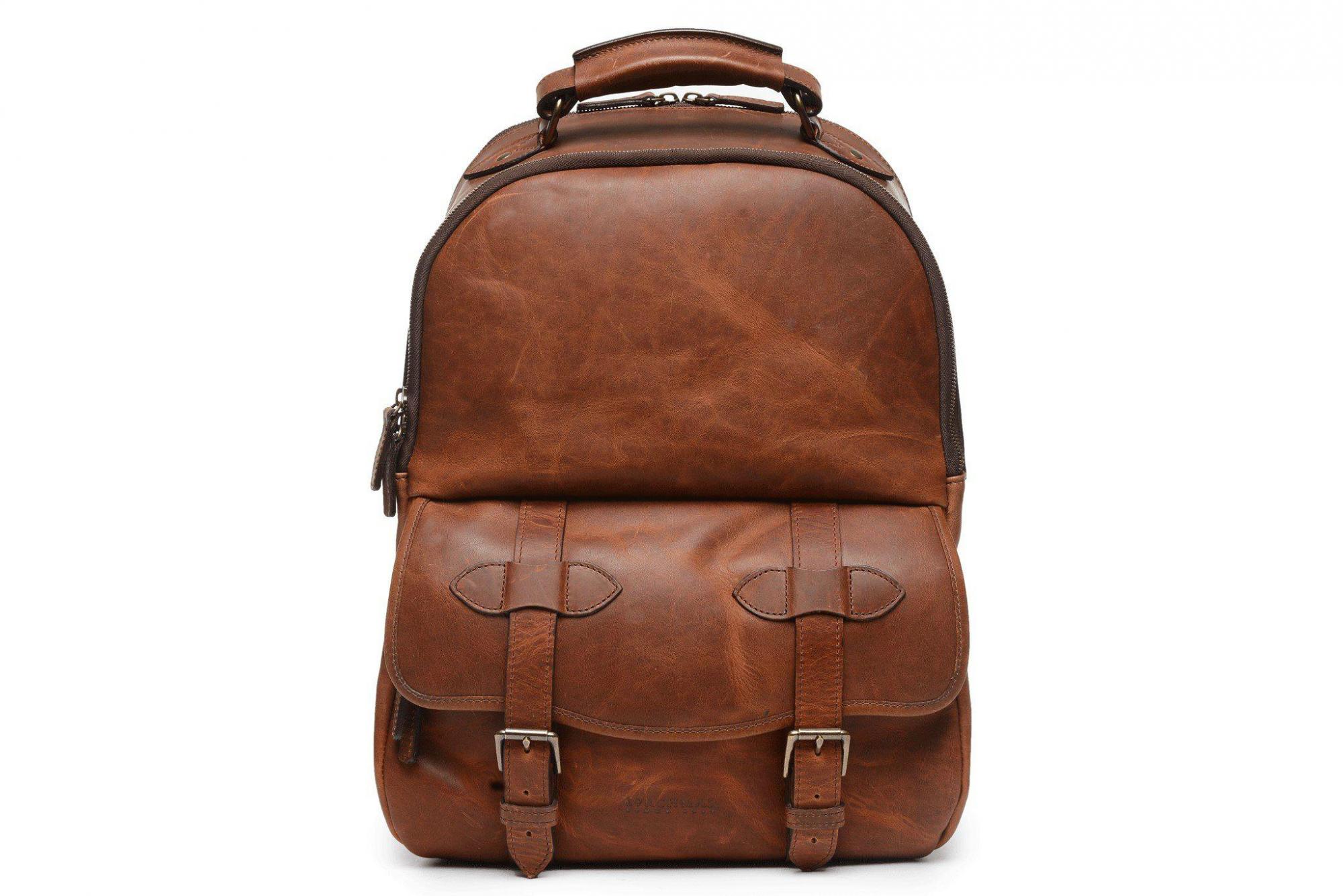 Korchmar Lewis Leather Backpack - Espresso-Luggage Pros