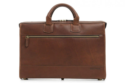 Korchmar Sawyer Slim Leather Laptop Briefcase