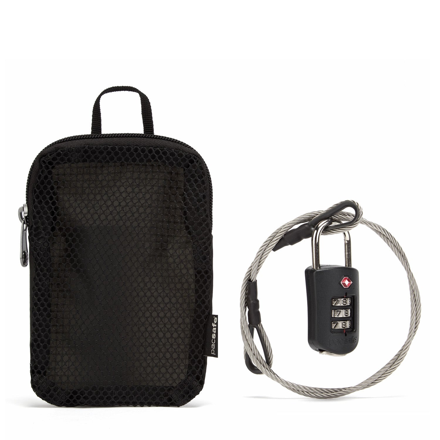 pacsafe Prosafe 620 Luggage Padlocks Black, nero, Talla Unica, Lucchetto per bagagli pacsafe Prosafe 620 Luggage Padlocks Black, nero, Talla Unica, Lucchetto per bagagli