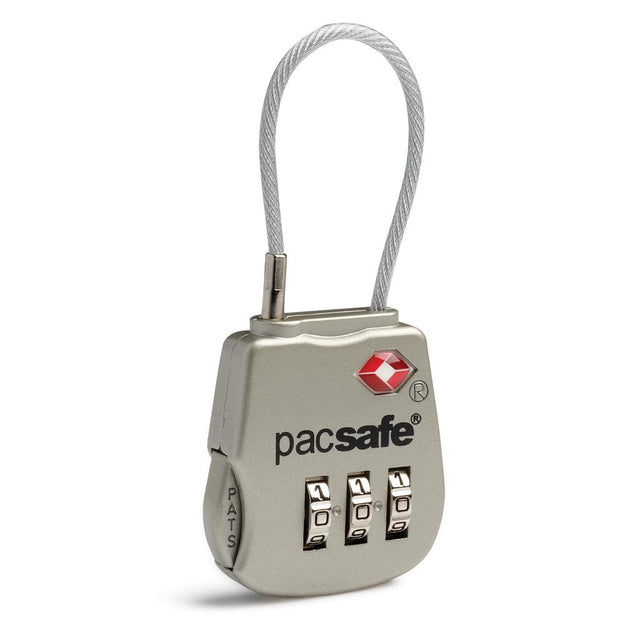 Pacsafe Prosafe 800 Combination Cable Padlock