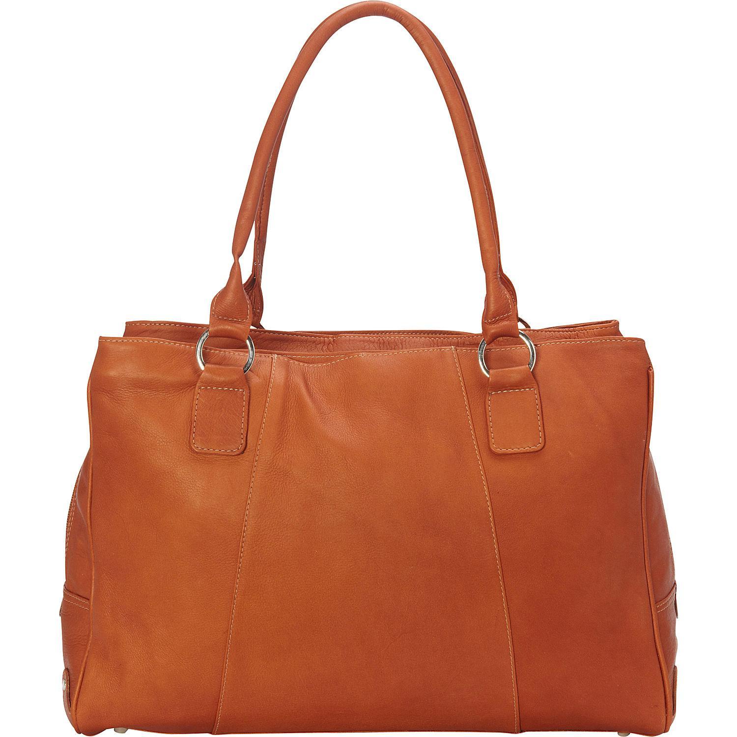 Piel Leather Laptop Travel Tote
