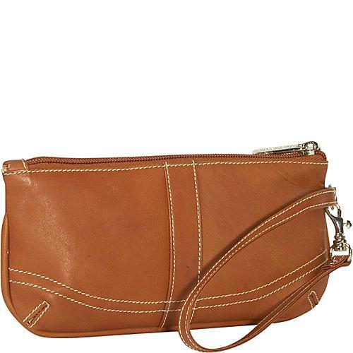 Piel Leather Large Ladies Wristlet