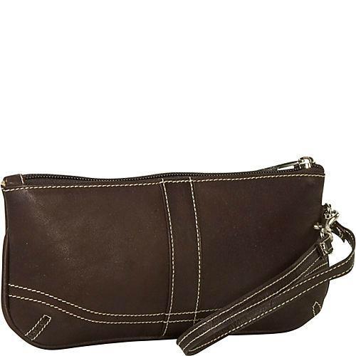 Piel Leather Large Ladies Wristlet
