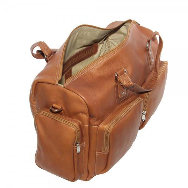 Piel Leather Multi-Pocket Carry-On