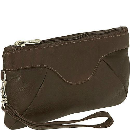 Piel Leather Rainbow Wristlet