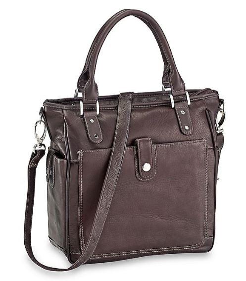 Piel Leather Tablet Shoulder Bag