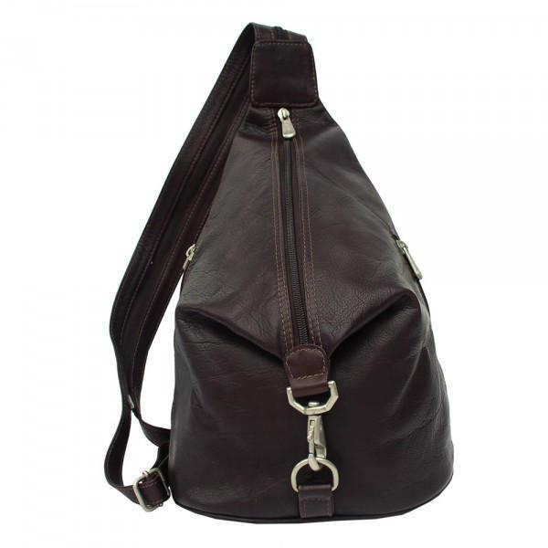 Piel Leather Three-Zip Hobo Sling
