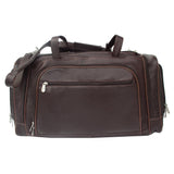 Piel Multi-Compartment Duffel Bag