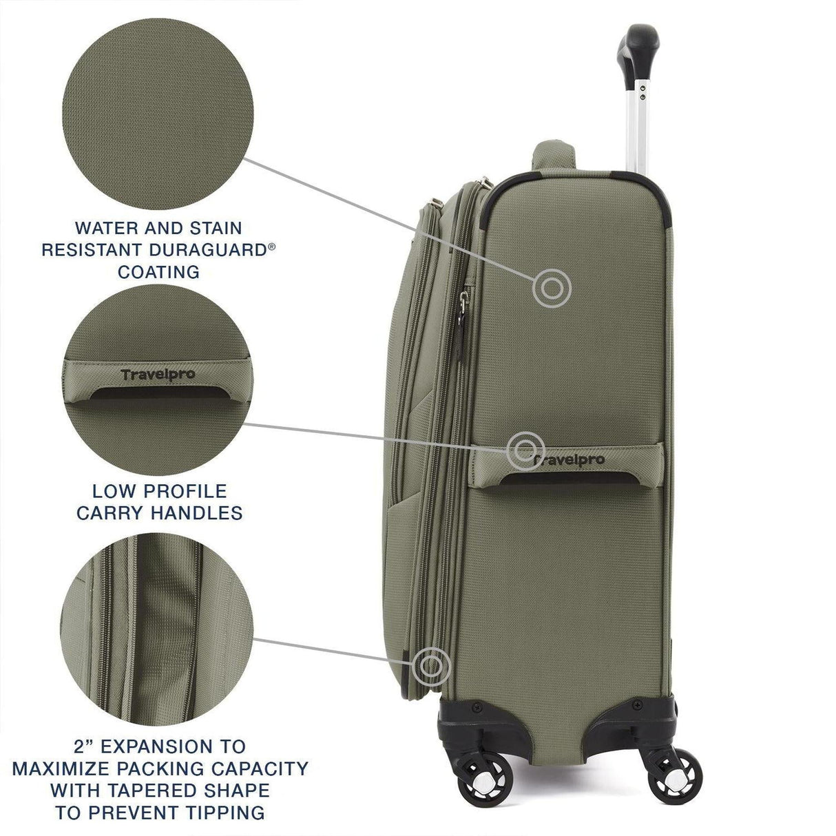 Travelpro Maxlite 5 Lightweight 21" Expandable Carry-On Spinner